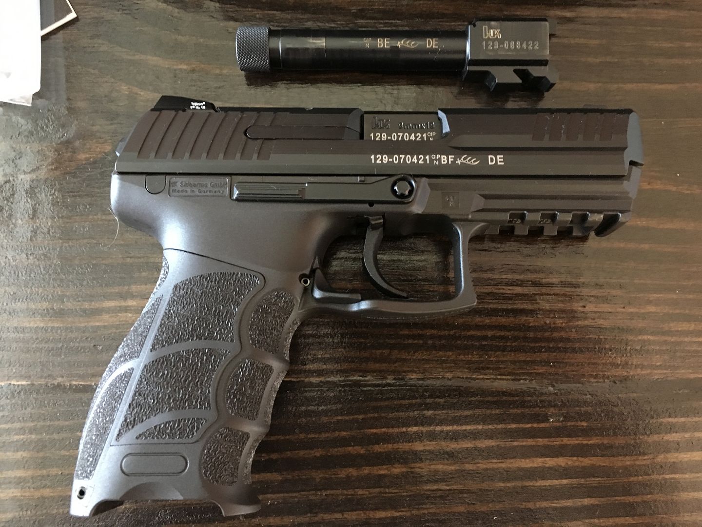 WTS: New Mark 23 W/KAC Suppressor And Like New P30 LEM W/threaded ...